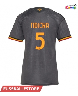 Günstige AS Roma Evan Ndicka #5 3rd trikot Damen 2026-27 Kurzarm
